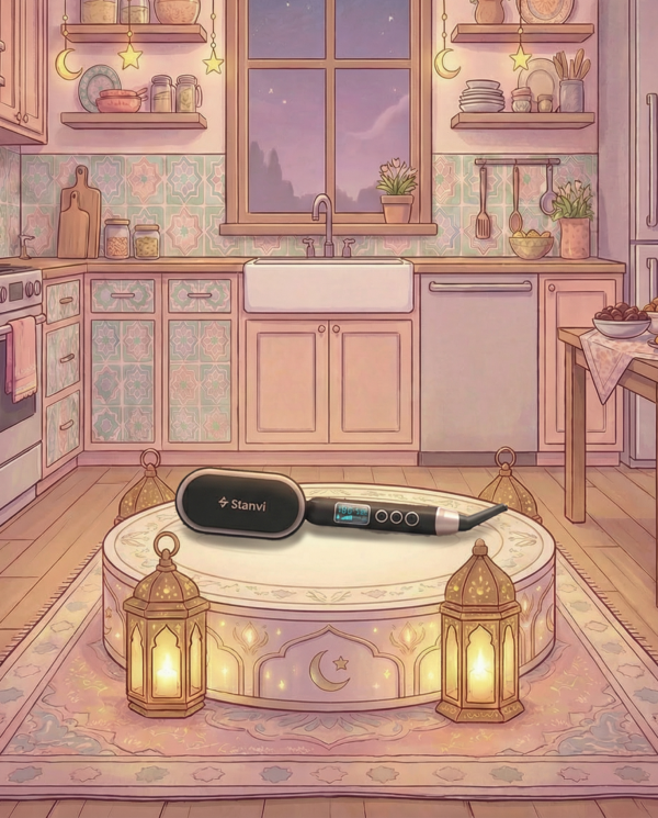 Pro Hair Straightener Brush "Premium"