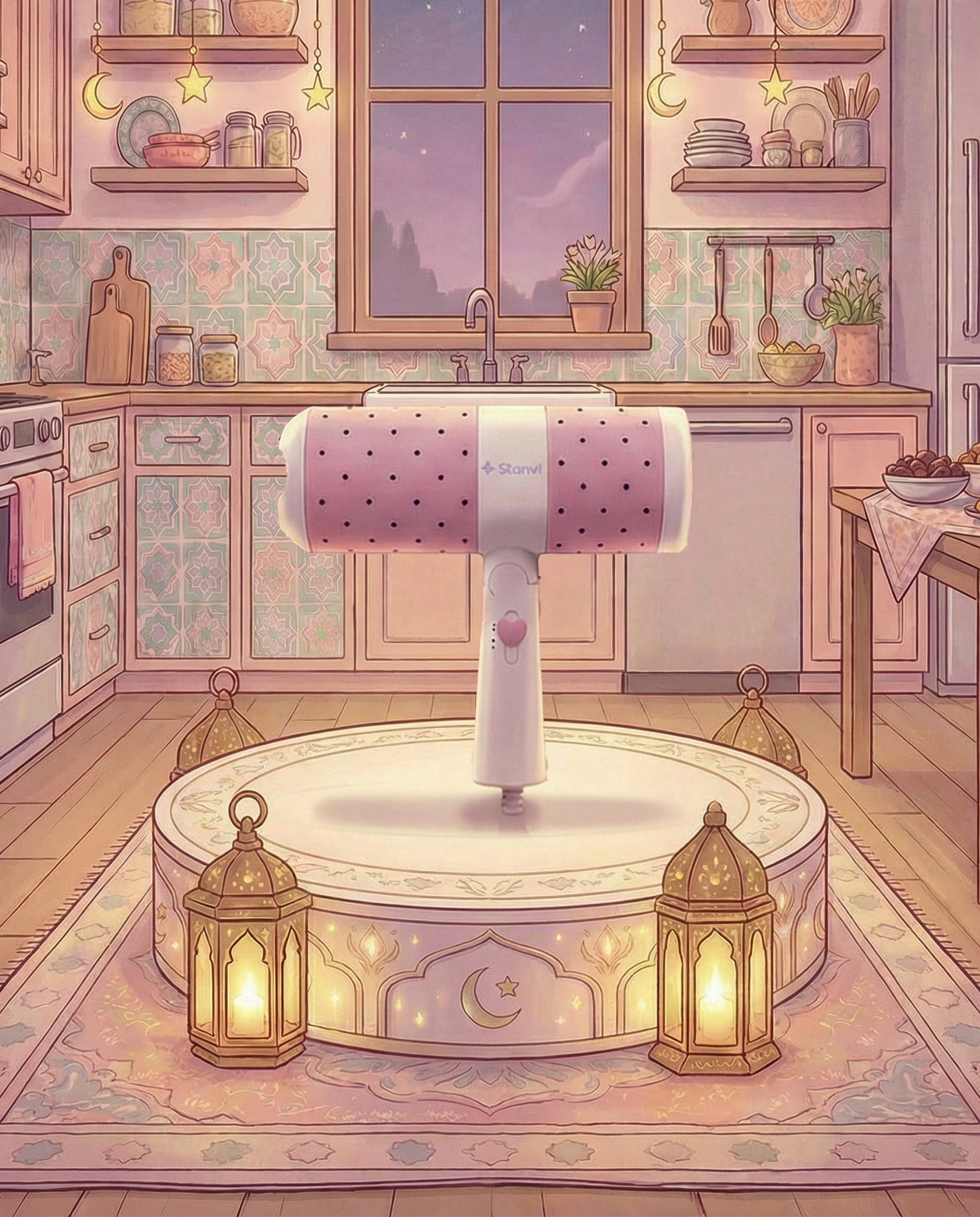 مجفف شعر صغير