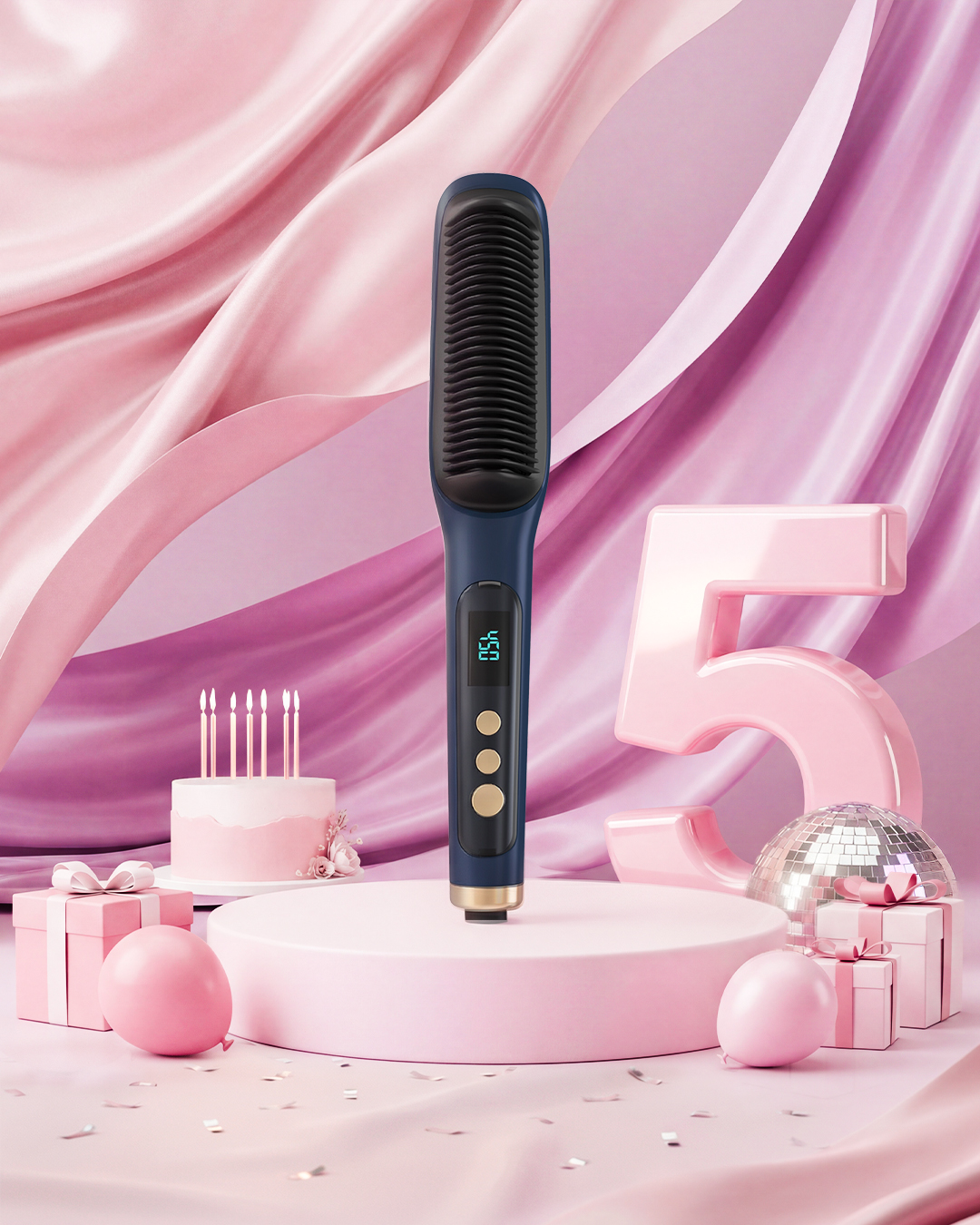 Hair Straightener Ring