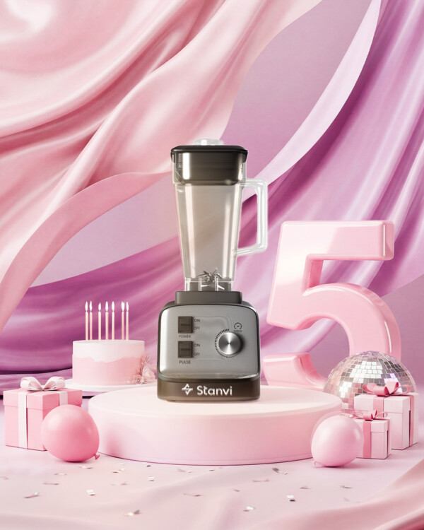 Turbo Blender 2L 1800 Watts + 0.5 L Grinder